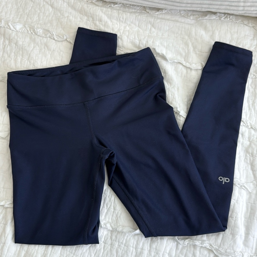 Alo leggings navy size small